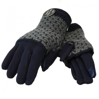 Handschuhe Damen blau