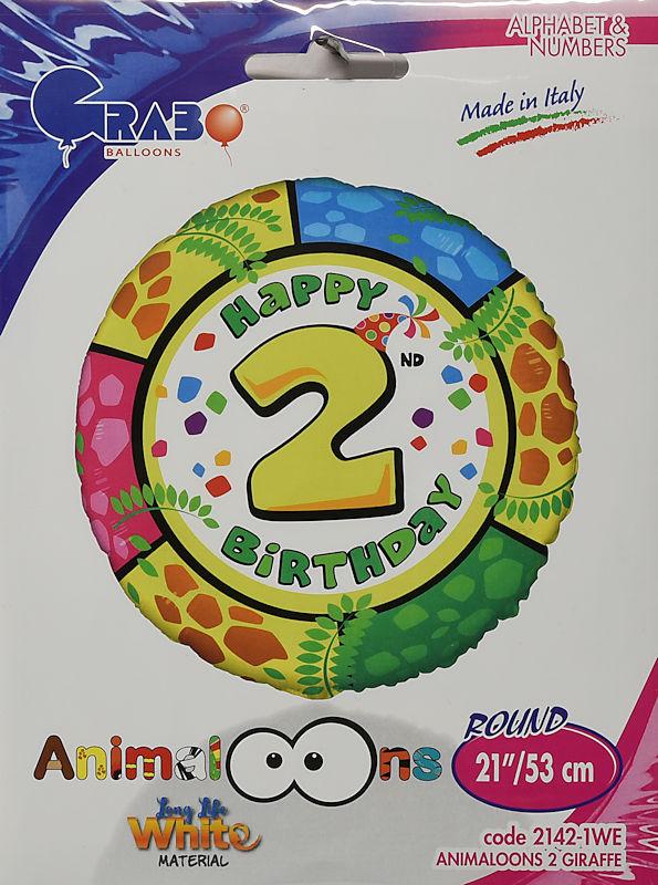 Helium Ballon Happy Birthday 2.