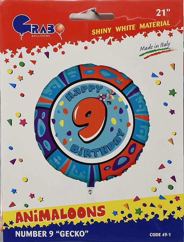 Helium Ballon Happy Birthday 9.