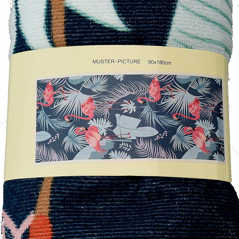 Strand&Freizeit Handtuch Flamingo Türkis