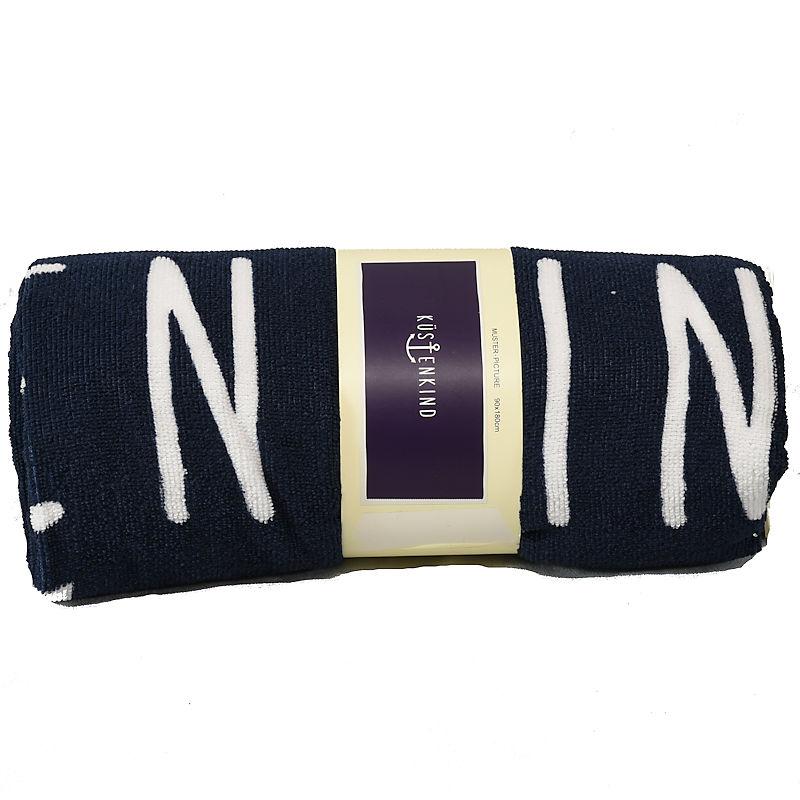 Strand&Freizeit Handtuch Küstenkind blau weiß